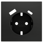 ZENNIO ZS70CSCSA ZS70. Schuko socket cover 70x70 mm - Anthracite