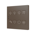 ZENNIO ZVITR8M RGB key 8. PC-ABS Capacitive push button - 8 but