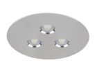COOPER CSA LIGHTING 40071352900 3503.1 CG-S 3-LED ROUND LUMINAIRE