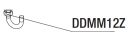 RIB DDMM12Z 12MA MEDIUM GALVANIZED NUT UNI 5588