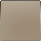 ZENNIO 830001704 ZS55. Single switch cover 55x55 mm - Champagne