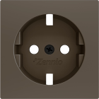 ZENNIO ZS70CTSCSM ZS70. Cover for Schuko socket with screws 70x70 mm