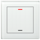 MDT BE-GTL10W.01 BE-GTL10W.01: glass button II Lite 1 time, RGBW, white