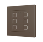 ZENNIO ZVITR55X6S RGB KEY 55 X6. CAPACITIVE BUTTON IN PC-