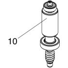 FAAC SPARE PARTS 63003535 741C SHAFT GROUP WITH MAGNET