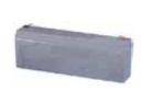 GIBIDI AJ00900 1 batteria da 1,9 Ah (12 V). Per 24 V necessarie 2 batterie.