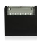 WP RACK WPN-RWV-05501-B VERTICAL WALL MOUNT RACK 19 RWV SERIES 5U BLACK RAL 9005"