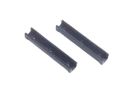 FAAC 105406 Coppia Pattini Inferiori Anta Cristallo 10 MM 