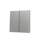 ZENNIO ZS55CSOFT24SHS ZS55. Cover for Double KNX Soft push button 55x55