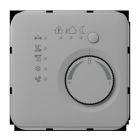 JUNG CD2178GR KNX room thermostat with integrated bus coupler and temperature value adjustment knob - grey