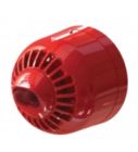 ARITECH FIRE ASW366 Indoor multi-tone piezo-electronic siren with low profile base for wall installation complete with flashing light