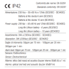 TECNOCONTROL SE345EC Revel. domestic gas for CO-electrochemical sensor - battery-IMQ - Life 10 years