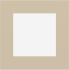 EKINEX EK-SQS-FBL Placca Surface (71 e 20Venti ) quadrata colore beige luxor