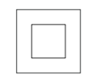 EKINEX EK-SQG-CBM Placca Surface (71 e 20Venti ) quadrata colore Black Metal