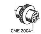 RIB CME2004 CORONA BZ C/MOZZO Z=42 R60/SUP