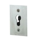 CDVI CACE SELETTORE A CHIAVE IN ACCIAIO INOX DA INCASSO 4 CO