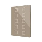 ZENNIO ZVIFXLX10C Flat XL X10. Glass capacitive push button - 10 but