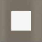 EKINEX EK-SQP-GBR Placca Surface (71 e 20Venti ) quadrata colore nichel
