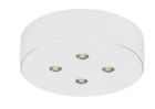COOPER CSA ILLUMINAZIONE 40071350381 3514 APPARECCHIO A 4 LED CG-S TONDO DA SOFFITTO