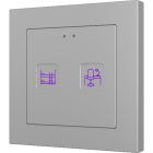 ZENNIO ZVITR55X2 RGB KEY 55 X2. CAPACITIVE BUTTON IN PC-