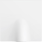 ZENNIO ZS70CCOMW ZS70. Cable outlet cover 70x70 mm - Matt white