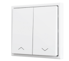 ZENNIO ZS70CSOFT22MW ZS70. Cover for Double KNX Soft push button 70x70