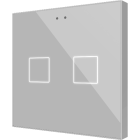 ZENNIO ZVIFR2A FLAT RGB 2. CAPACITIVE GLASS BUTTON -