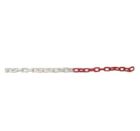 ALLMATIC 64000404 Catena acciaio rosso/bianco - Prezzo al metro