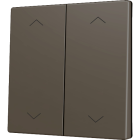 ZENNIO ZS70CSOFT24SHM ZS70. Cover for Double KNX Soft push button 70x70