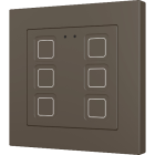 ZENNIO ZVITR55X6M 55 X6 RGB key. PC-ABS Capacitive push button 55x