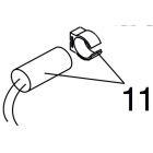 FAAC SPARE PARTS 63003554 CONDENSER_CLIP