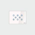 ITC AUDIO 6700-118001 TNA-T B Tastiera numerica di accesso colore bianco