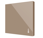 ZENNIO ZACFATC Flat AmbienT. Temperature Probe - Champagne