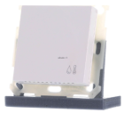 MDT SCN-TFS55.01 EIB, KNX, sensore temperatura ambiente / umidità 55, finitura bianca lucida SCN-TFS55.01