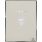 PLEXA KP-IV-F Periferica Mifare 13,56 MHz in vetro vert bianca