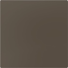 ZENNIO 830002803 ZS55. Blind cover 55x55 mm - Mocha. Metallic plate