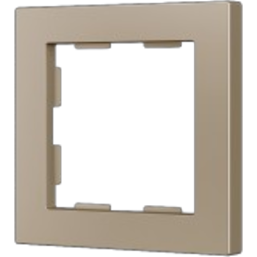 ZENNIO 980000104 ZS55. 1-gang Frame - Champagne