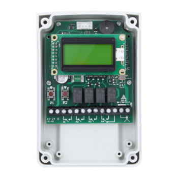 CDVI SEL2641R433XPL54 Outdoor 4-relay receiver with display