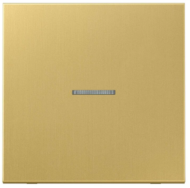 JUNG ME10911STRFC Pulsante KNX RF, 1 canale, ottone classico