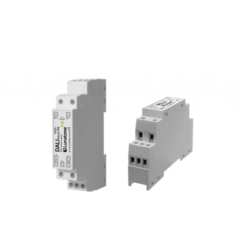 LUNATONE 24166096-LU-PS-HS RS232 auf DALI-2 Interface, DALI PS 240mA, rDIN Ra