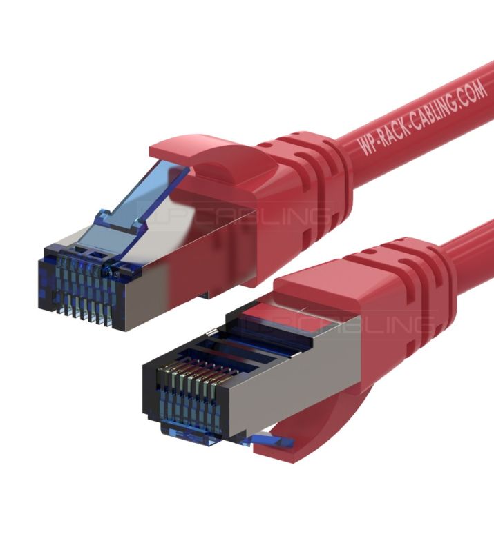 WP RACK WPC-PAT-5F050R CAT 5e F-UTP PATCH CABLE 5.0m RED