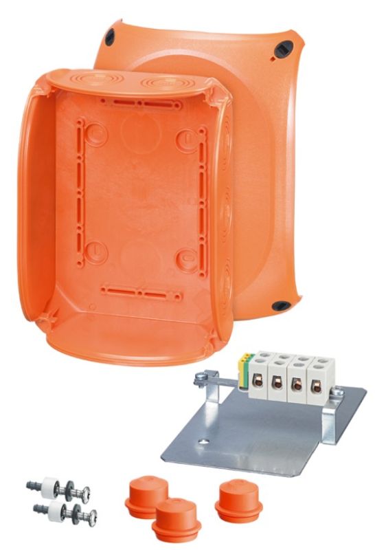 HENSEL FK 1616 IP65 junction box. 5 poles. for cables in