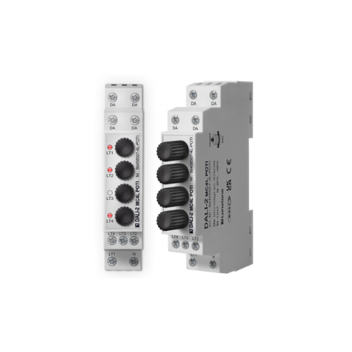 LUNATONE 86458507-4L-POTI Push Button Coupler, input 4 x 230V (10m), flexibl