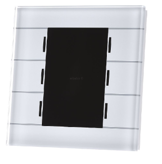MDT BE-GBZW.01 Unità operativa centrale in vetro Smart con display a colori, bianco per domotica KNX BE-GBZW.01