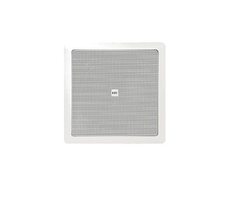 ITC AUDIO 1900-254401 DCQ25/T40 Square side speaker 25- 40W/100V- co