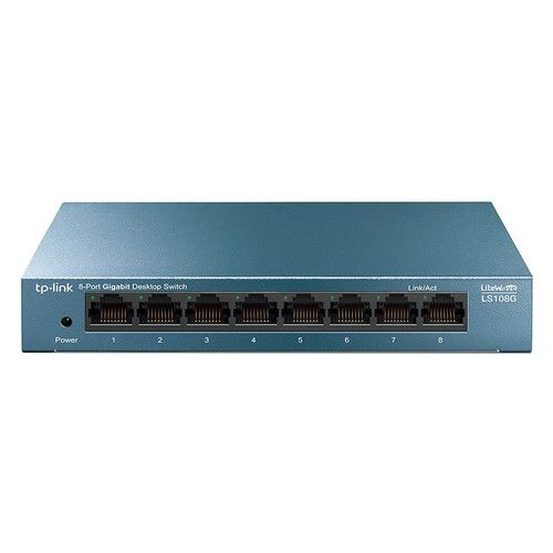 TP LINK LS108G 8-PORT DESKTOP SWITCH Stand-Alone Switch