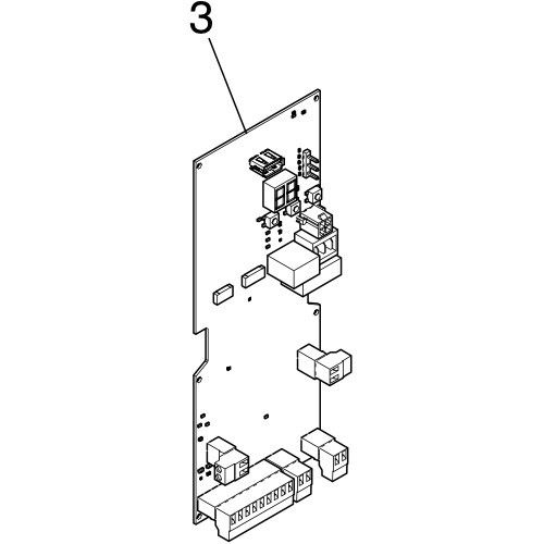FAAC SPARE PARTS 63003390 E4000 ELECTRONIC BOARD