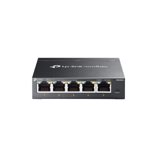 TP LINK ES205GP OMADA SWITCH 5 PORT MANAGED Stand-Alone Switch