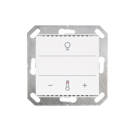 ELSNER 70950 70950 Cala KNX MultiTouch T Pulsante con icone di funzione, bianco