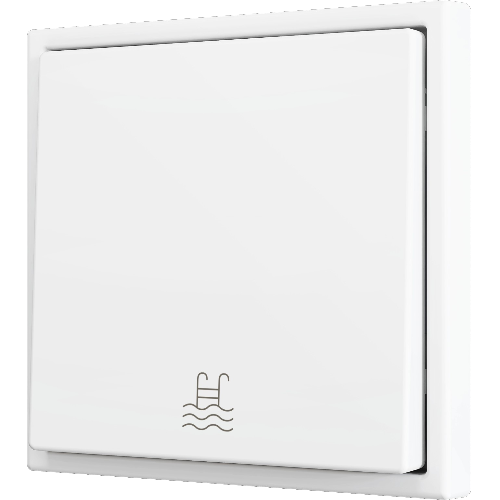 ZENNIO ZS701PB1MWC ZS70. Simple Soft push button for 1 binary input 7